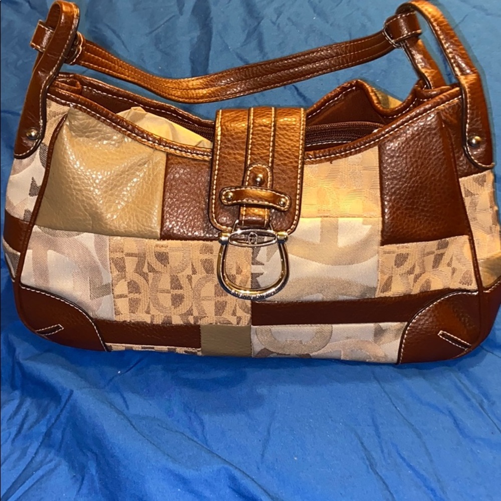 Etienne Aigner Patchwork Handbag - image 1